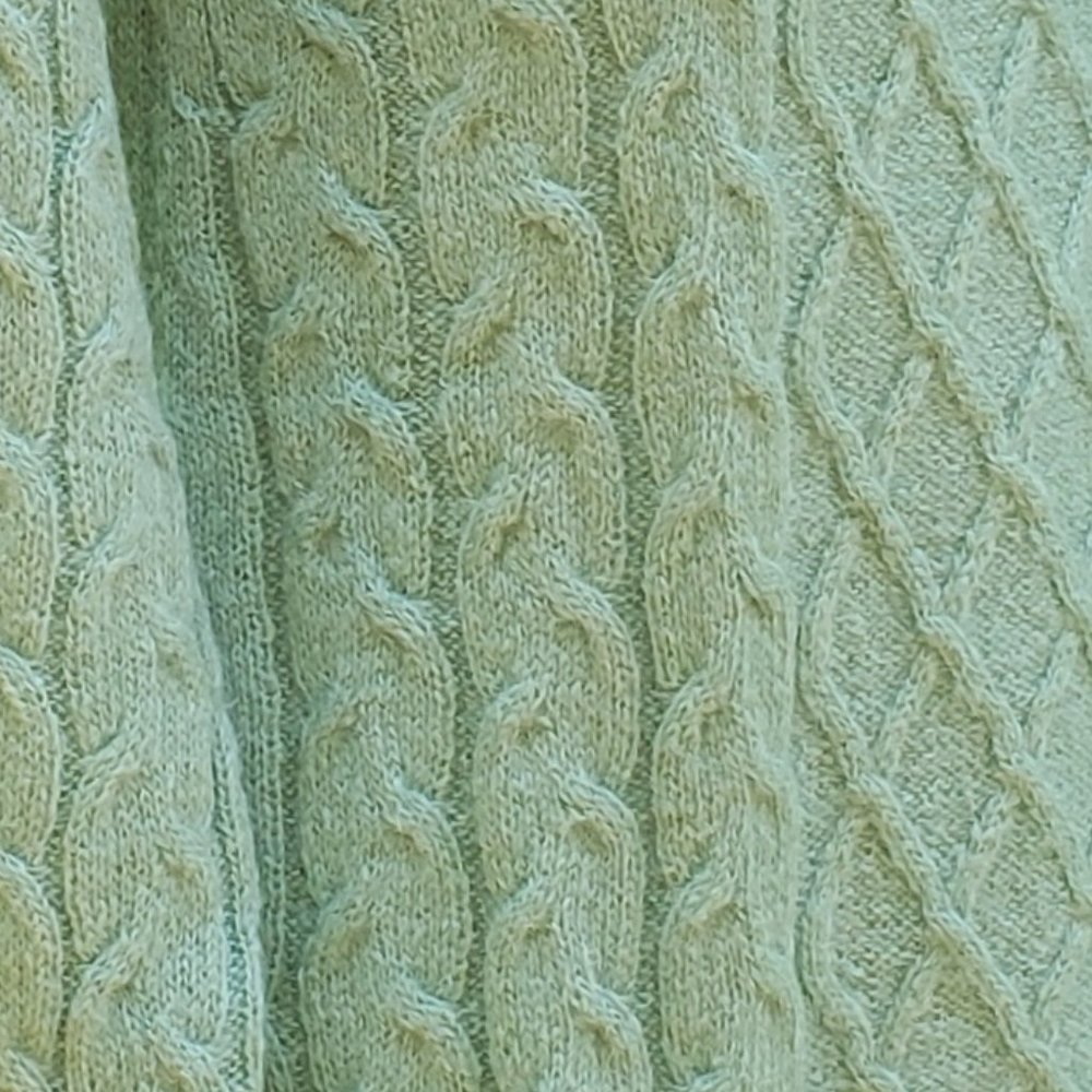OTTOD'AME Turtleneck Long Sweater in Light Green Size Small US 6 NWT - Picture 11 of 11